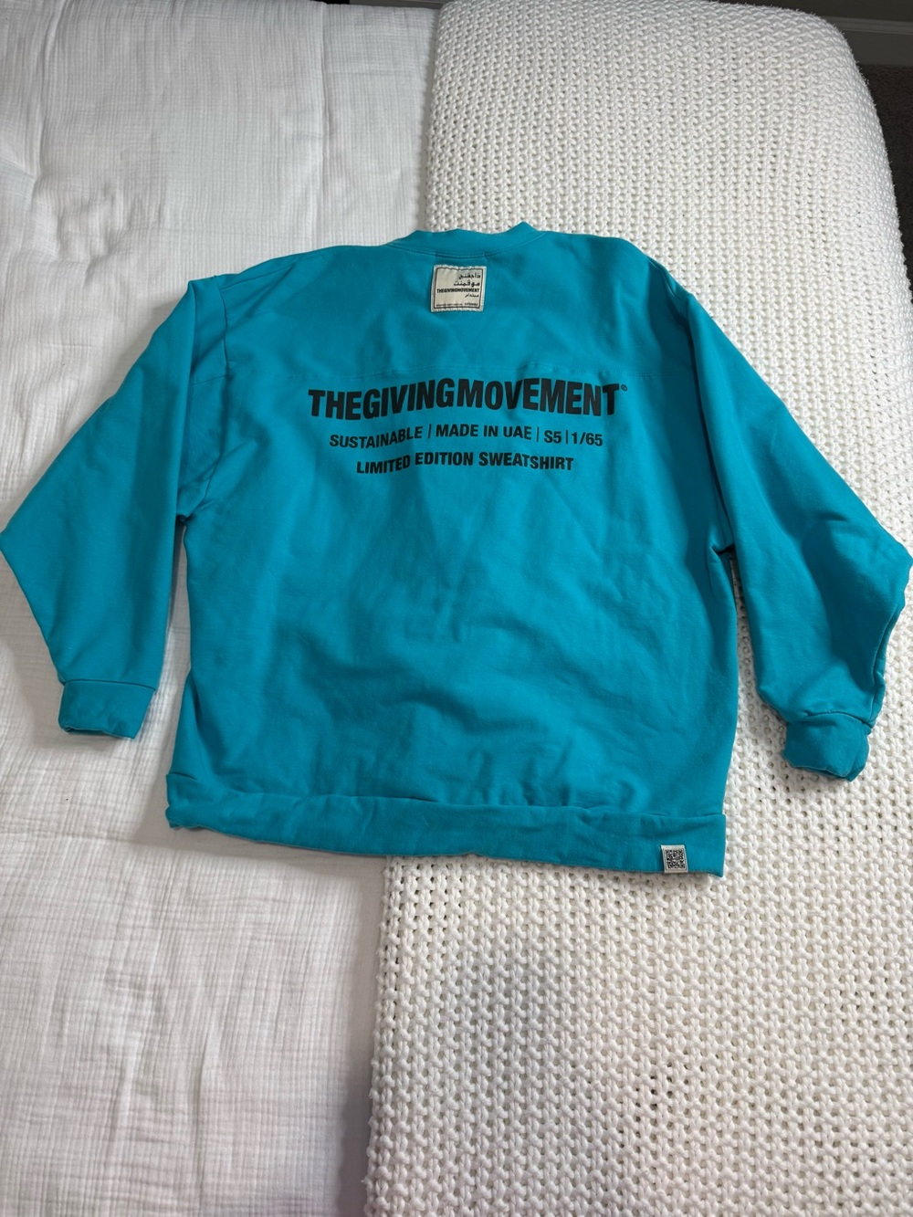 Teal Crewneck Sweatshirt